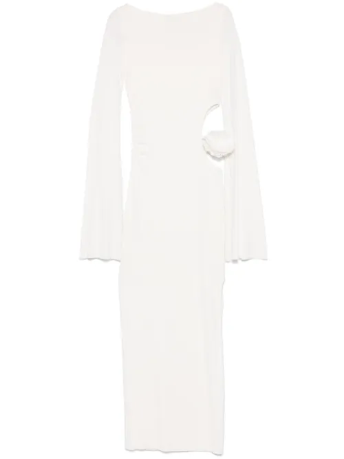 MANURI robe longue Paloma - Blanc - MANURI - Modalova