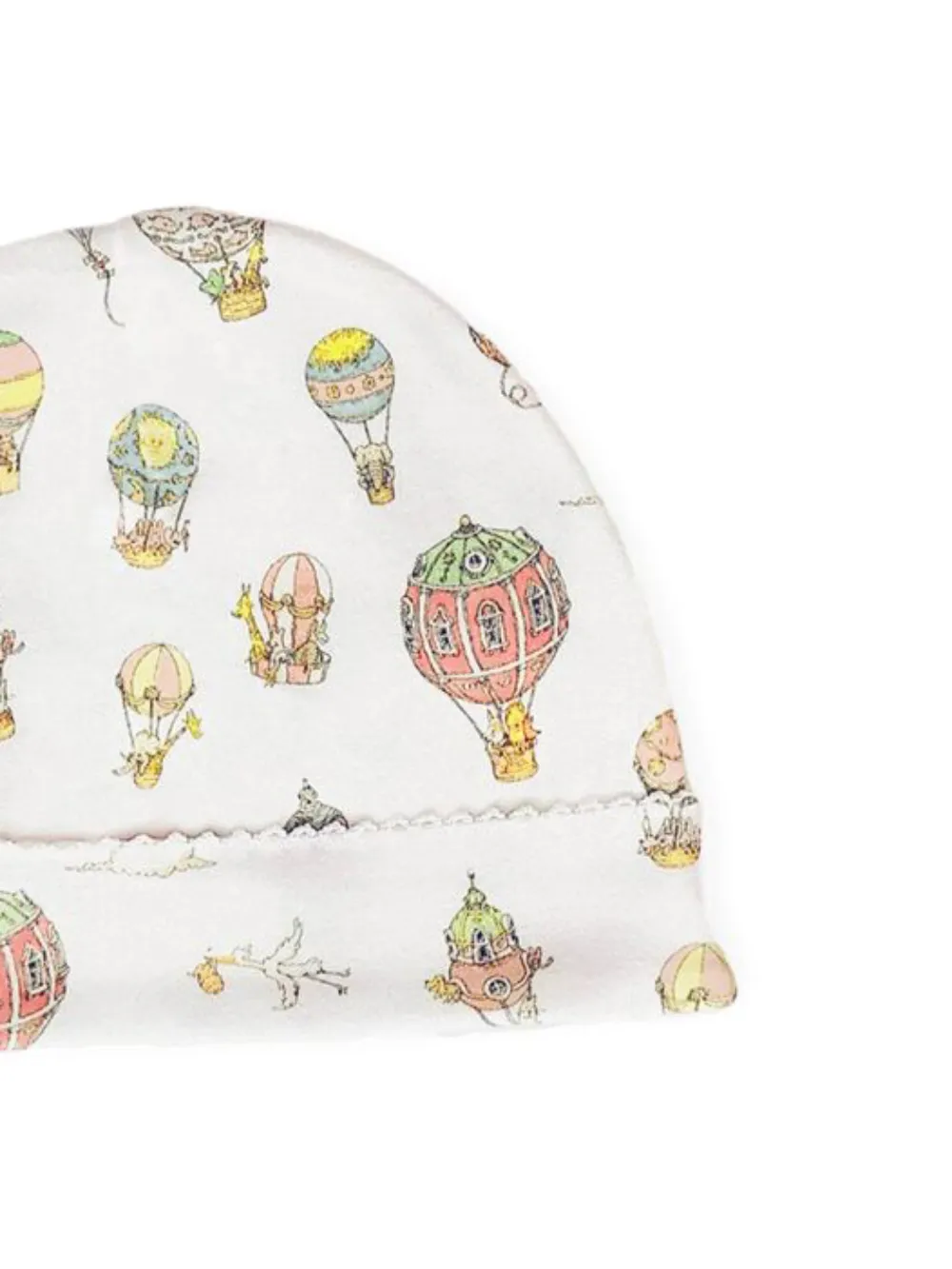 Atelier Choux Muts met luchtballonprint - Wit