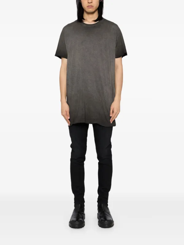 Boris Bidjan Saberi ウォッシュド Tシャツ | グレー | FARFETCH JP