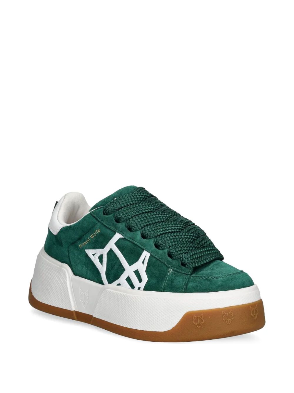 NAKED WOLFE platform sneakers - Groen