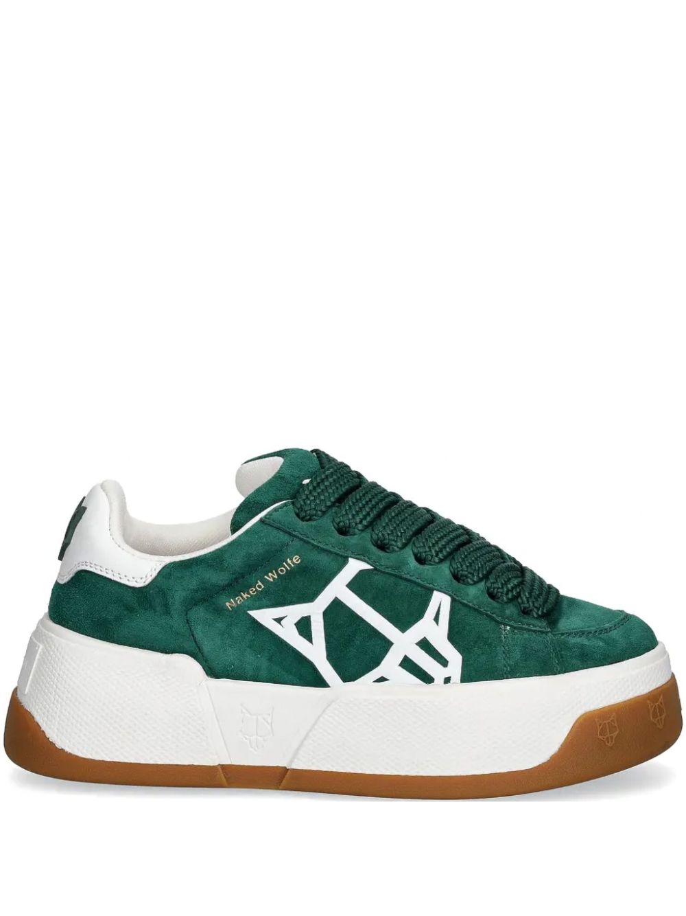 NAKED WOLFE platform sneakers Groen