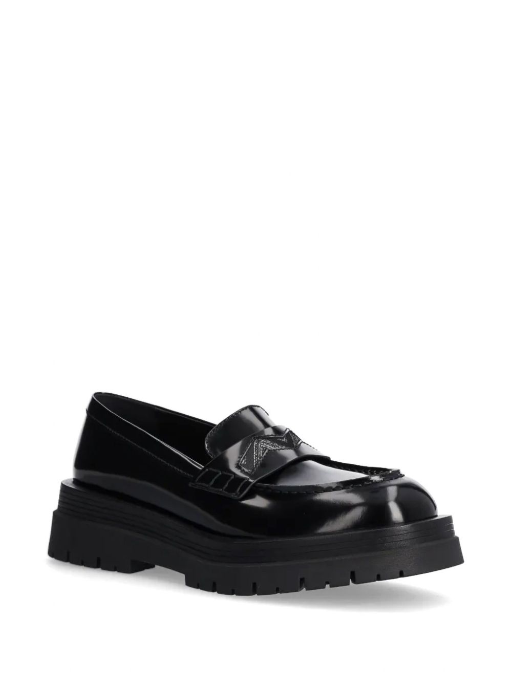 Missoni patent-leather loafers - Zwart