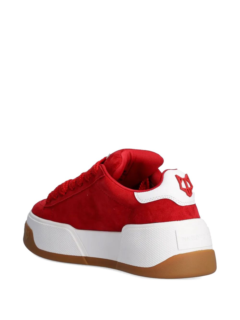 NAKED WOLFE platform sneakers Rood