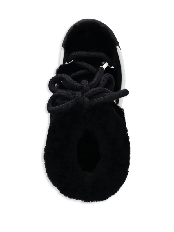 Naked Wolfe ブリザード ブラック スエード シアリング Blizzard Black Suede/Shearling