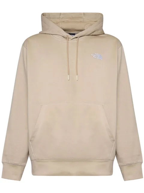 The North Face logo-embroidered hoodie