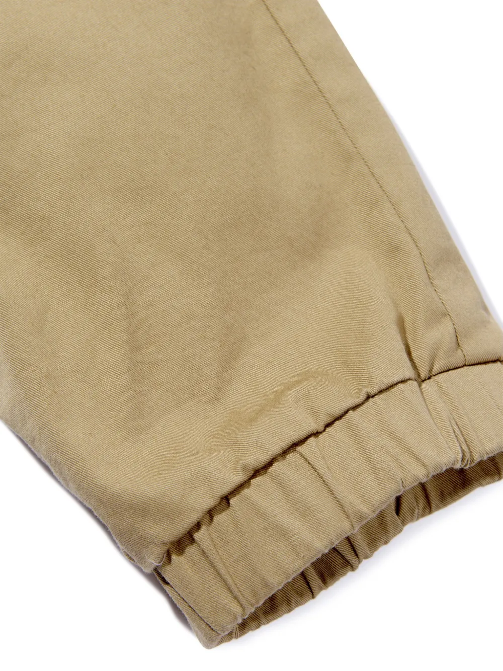 Moncler Enfant Katoenen gabardine broek Beige