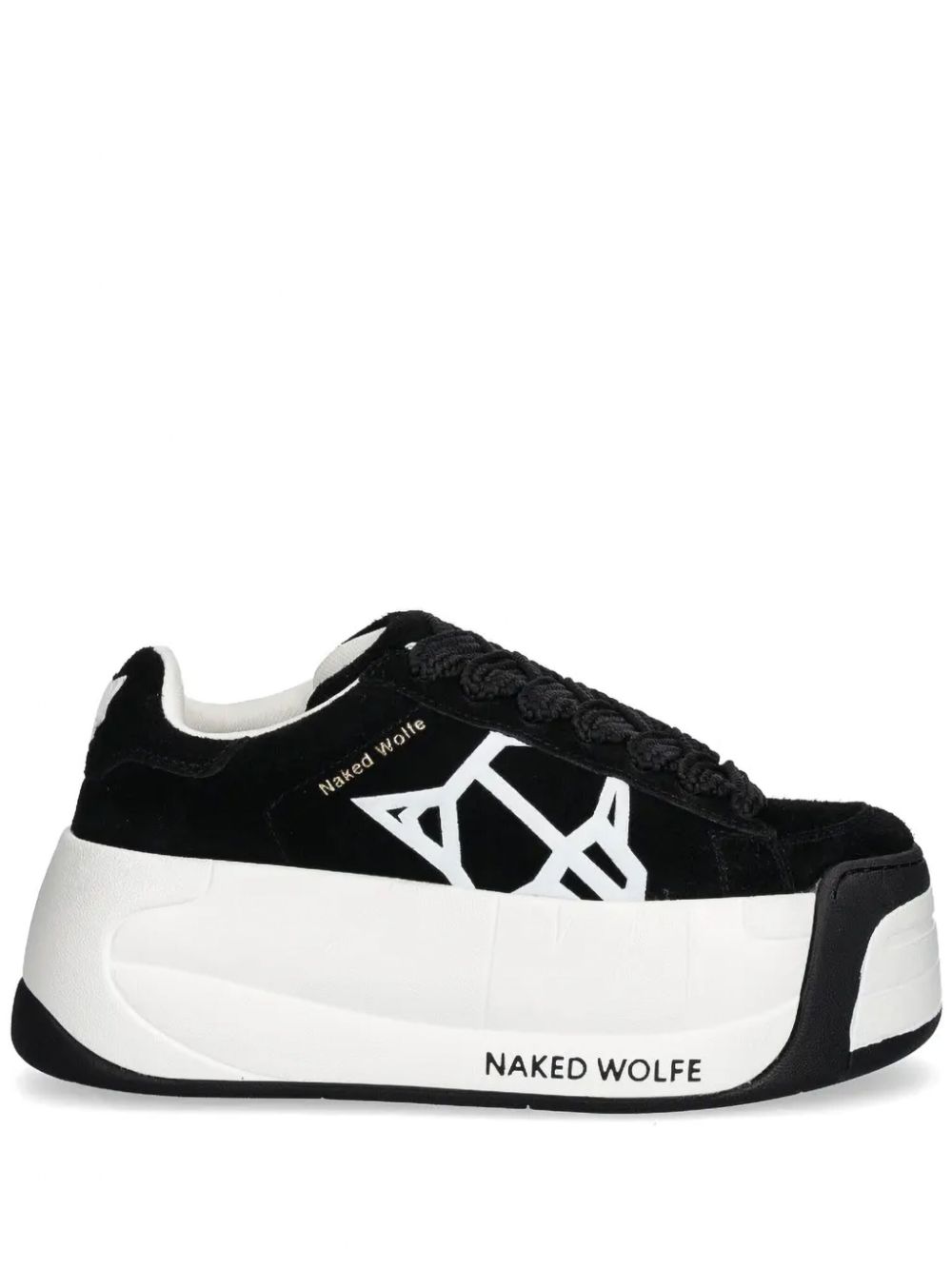 NAKED WOLFE platform sneakers Zwart