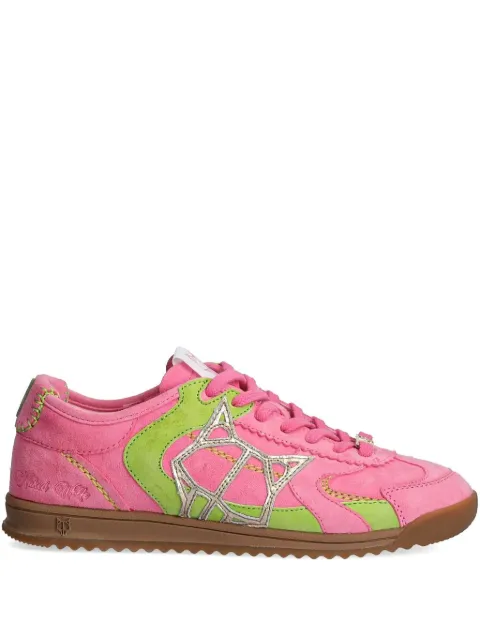 NAKED WOLFE logo-patch sneakers