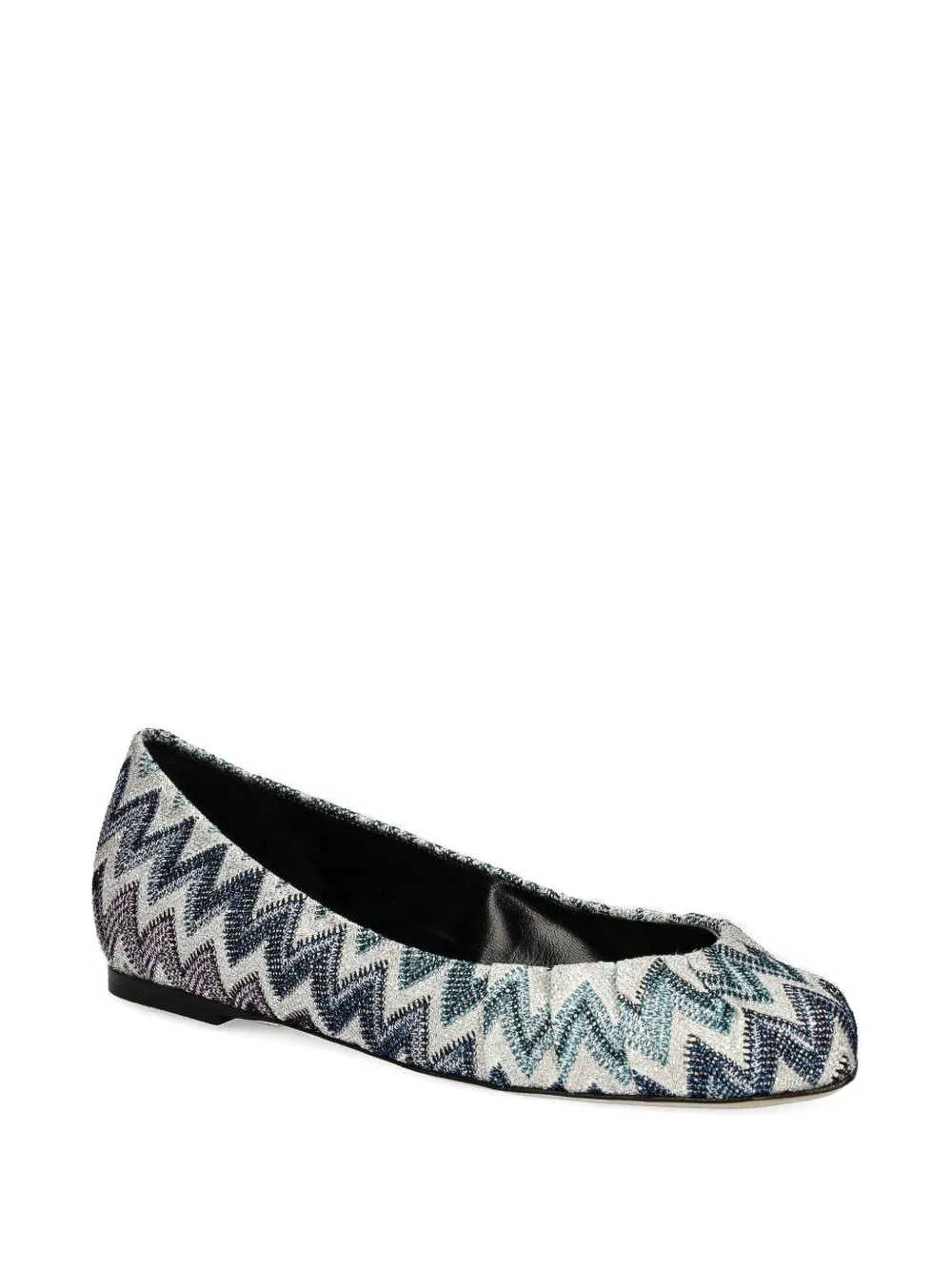 Missoni Ballerina's met zigzag-patroon - Beige