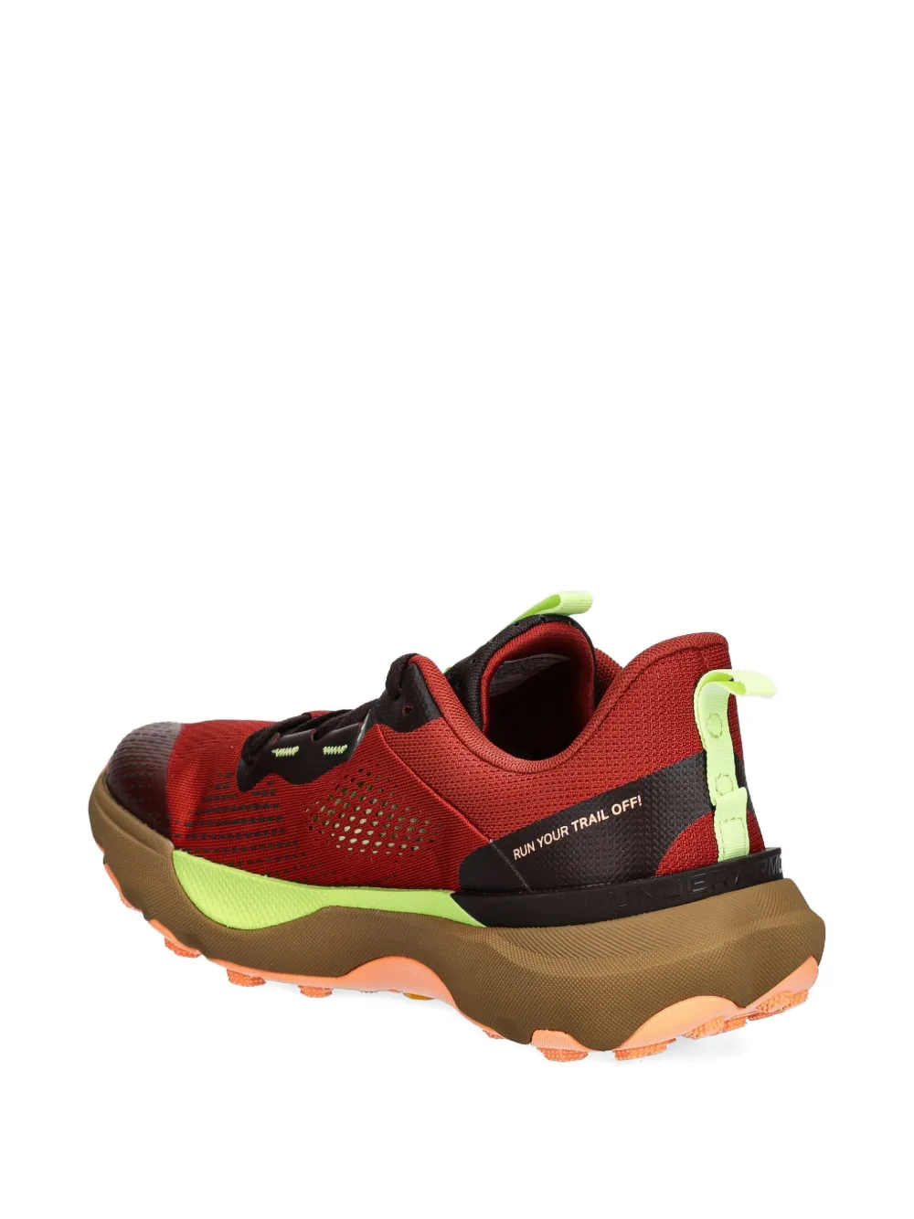 Under Armour Infinite Pro perforated sneakers Rood