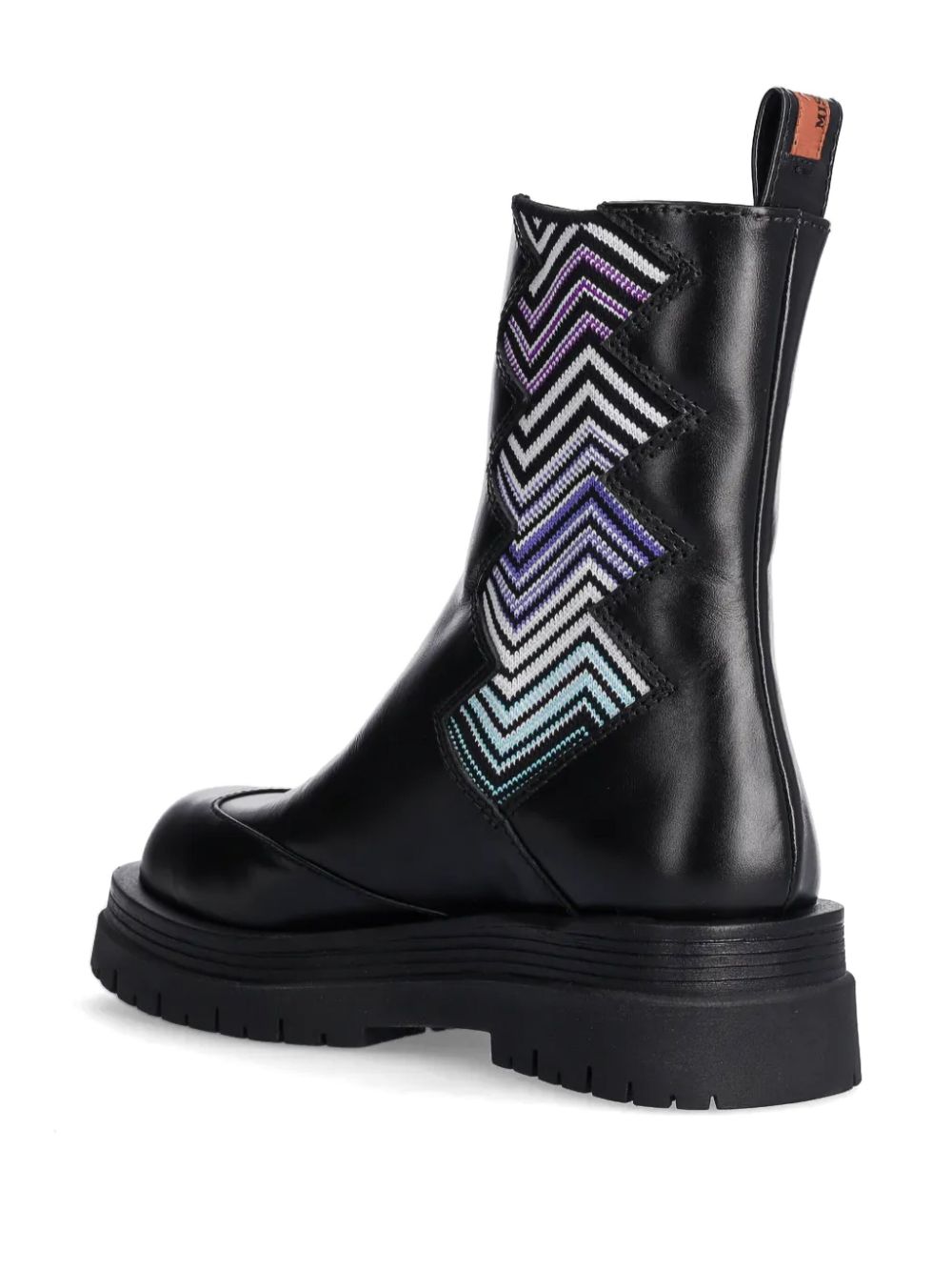 Missoni zigzag-detail ankle boots Black