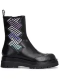 Missoni zigzag-detail Chelsea boots - Black