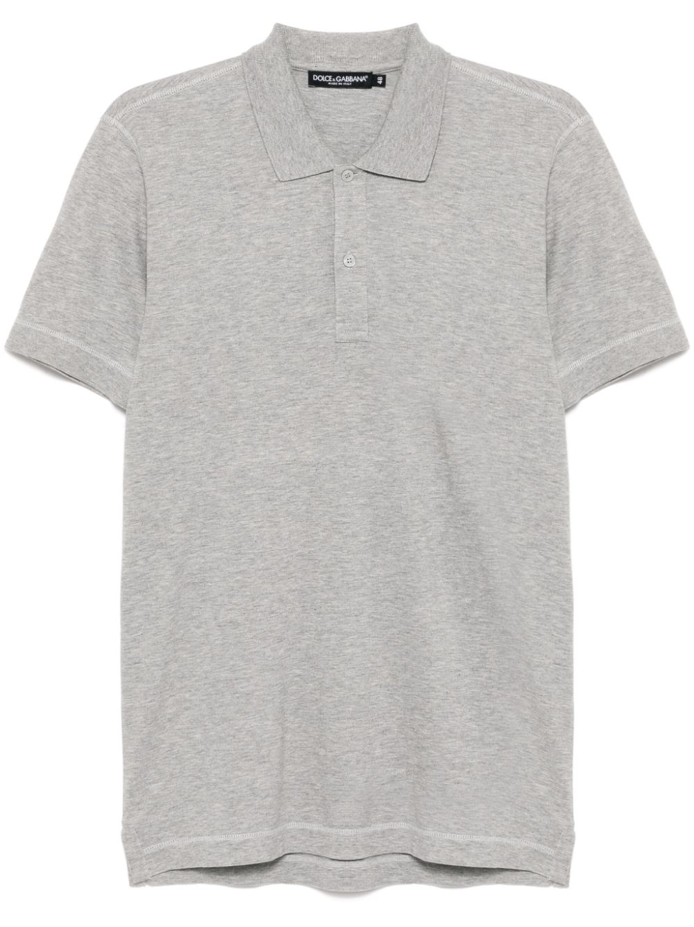 Dolce & Gabbana cotton polo shirt - Grey