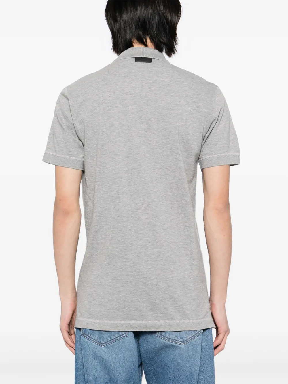 Dolce & Gabbana Katoenen poloshirt Grijs