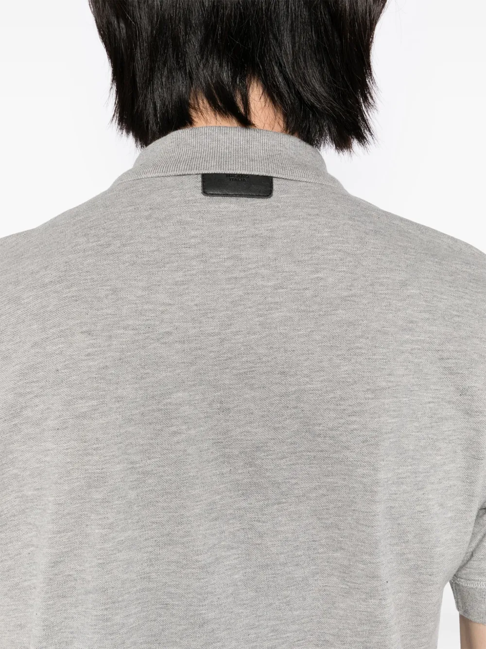 Dolce & Gabbana Katoenen poloshirt Grijs