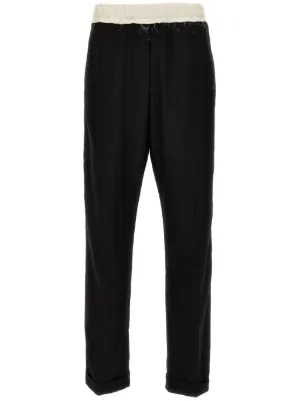 Wales Bonner スタッズ ブーツカット パンツ | ブルー | FARFETCH JP