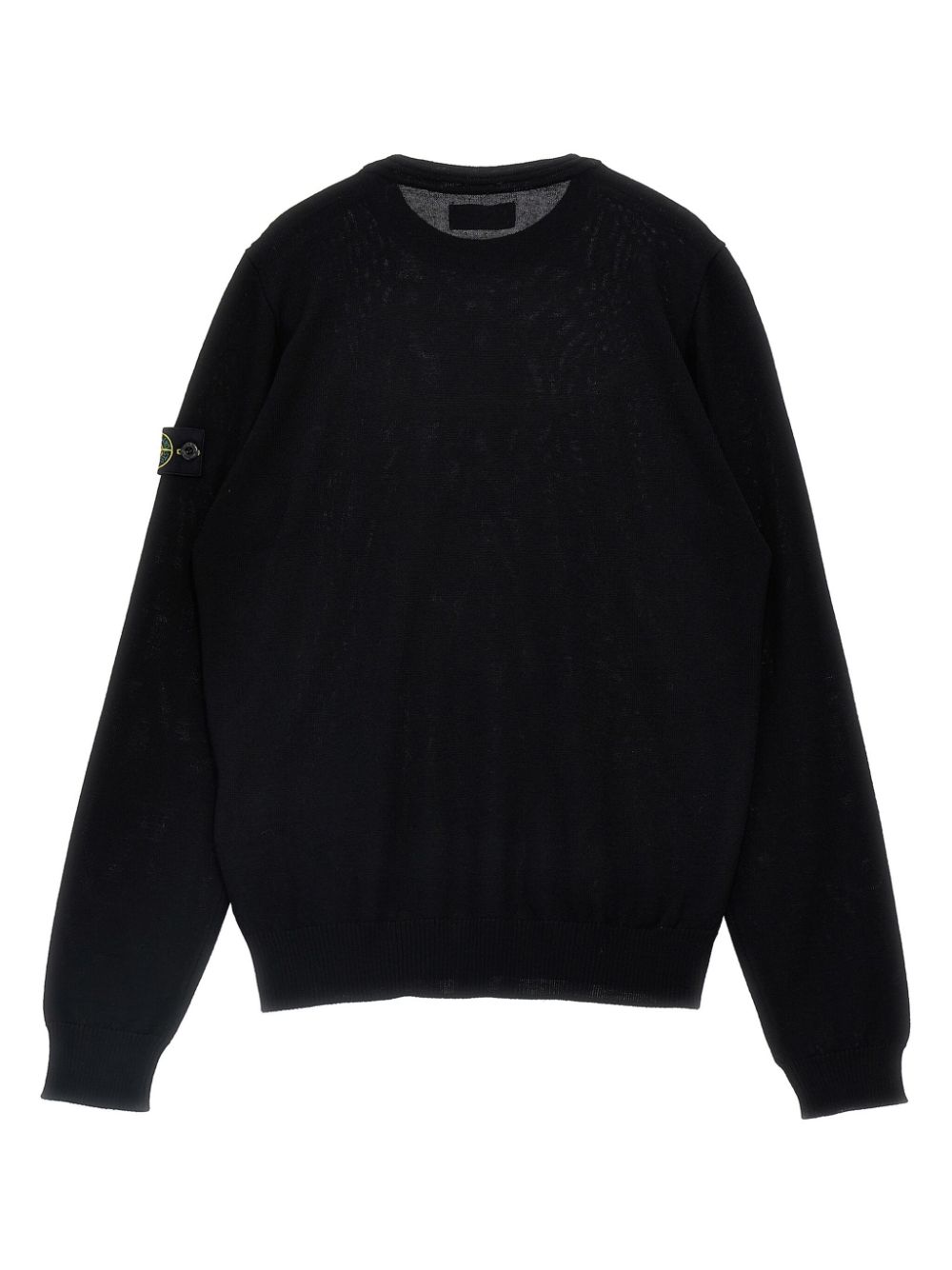 Stone Island Junior Compass-badge sweater - Zwart