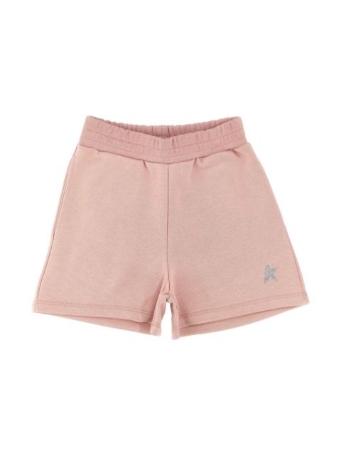 Golden Goose Kids Short com detalhe de estrela