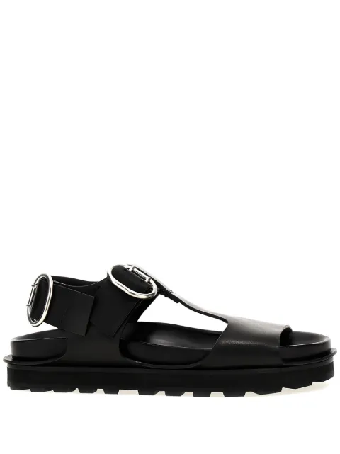 Jil Sander レザー サンダル