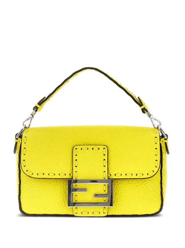 FENDI バゲット バッグ ミニ | イエロー | FARFETCH JP