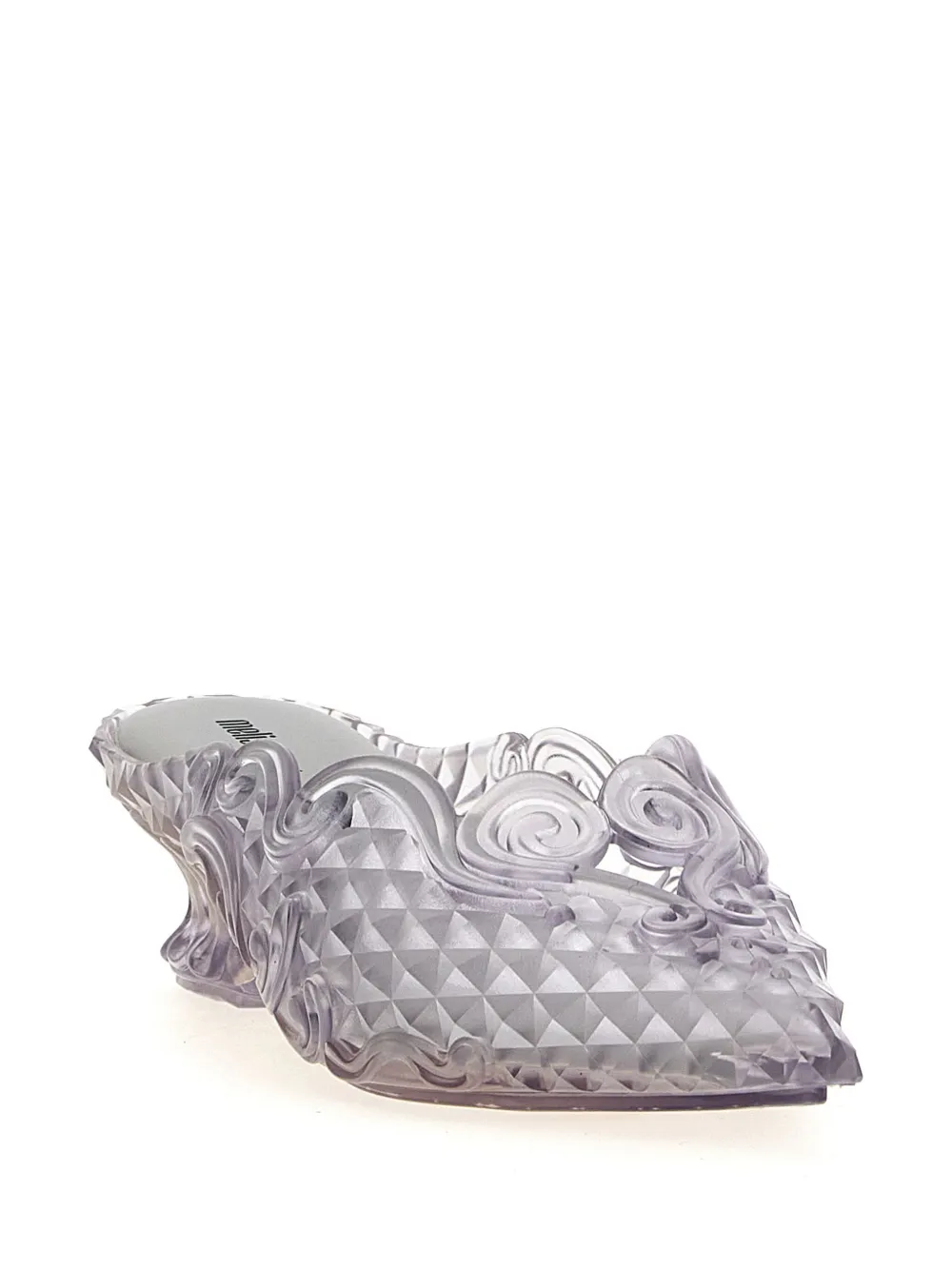 Y/Project x Melissa 50mm Court mules - Wit