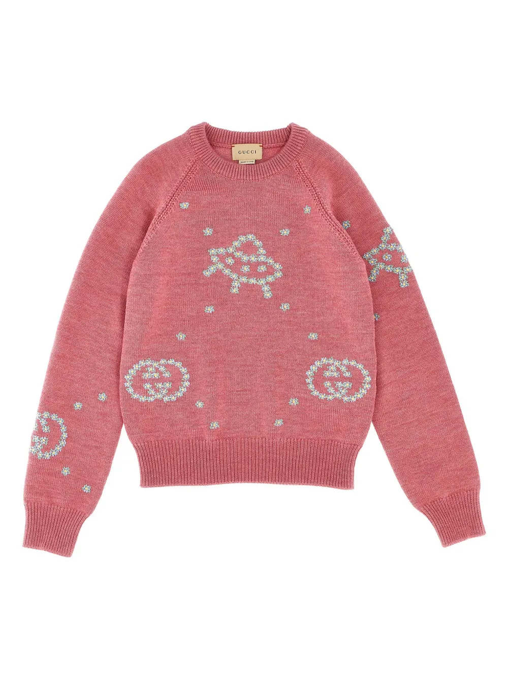 Gucci Kids Above All trui Roze