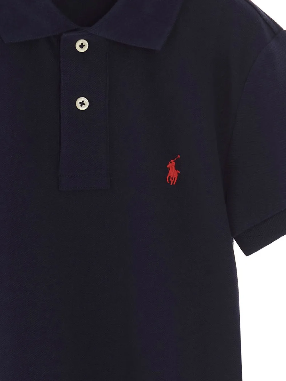 POLO RALPH LAUREN KIDS Poloshirt met print Blauw