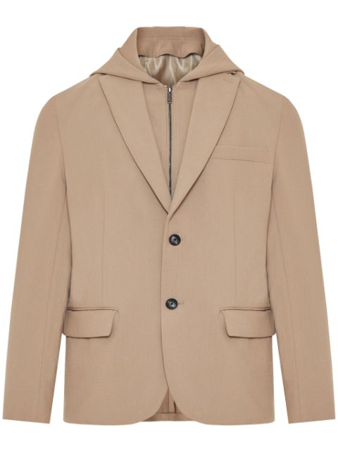 Emporio Armani hooded blazer Men