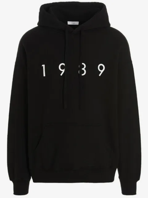 1989 STUDIO hoodie con logo estampado