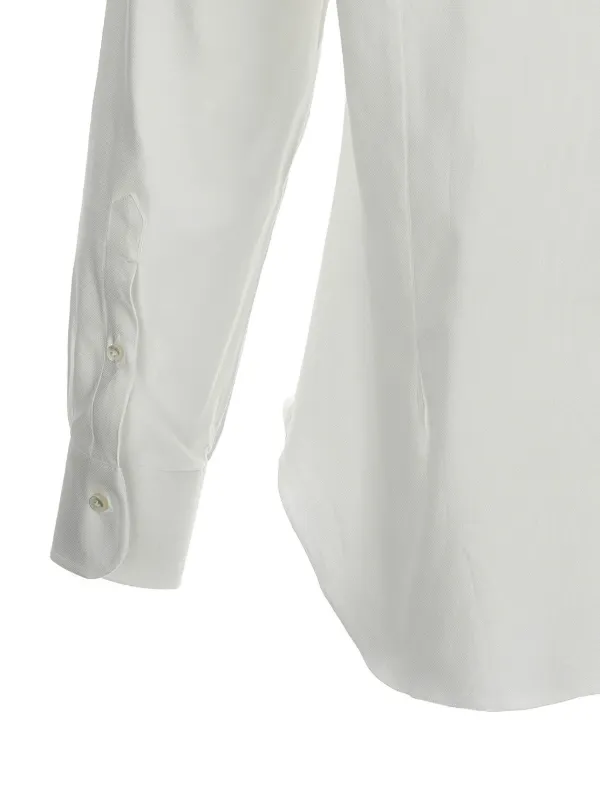 シャツ BARBA 144206.U. Shirts White Barba Cotton Shirt | White | FARFETCH UK