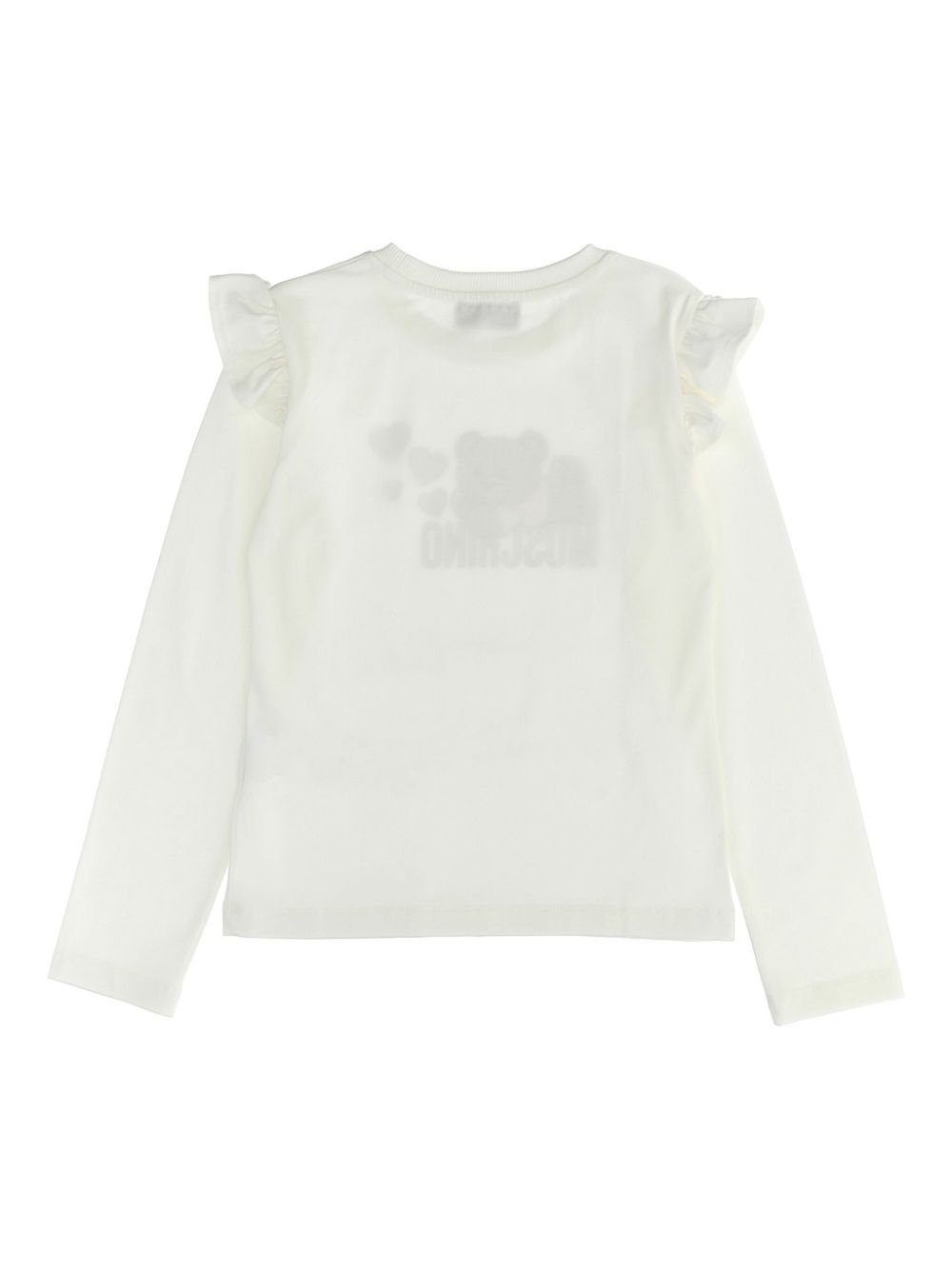 Moschino Kids T-shirt met print - Wit