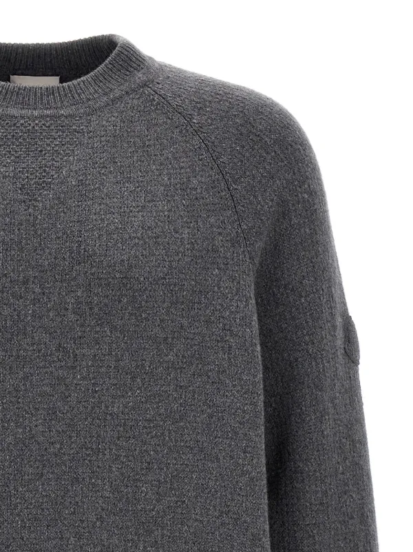 Moncler round neck jumper on sale