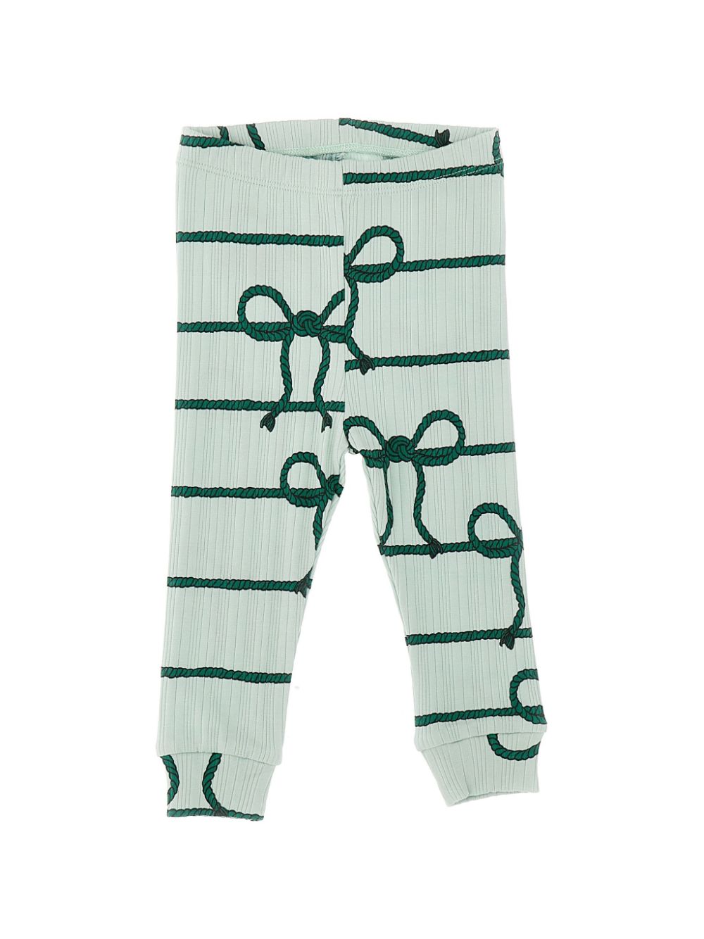 Mini Rodini Rope leggings Groen