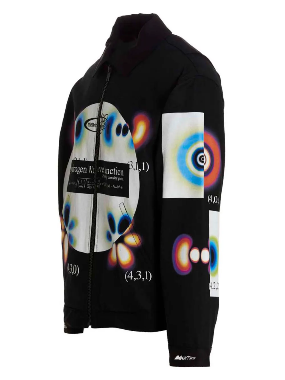 【関税込み】MSFTSREP 'Hydrogen Wave’ jacket MSFTSrep Hydrogen Wave Jacket | Black | FARFETCH CA