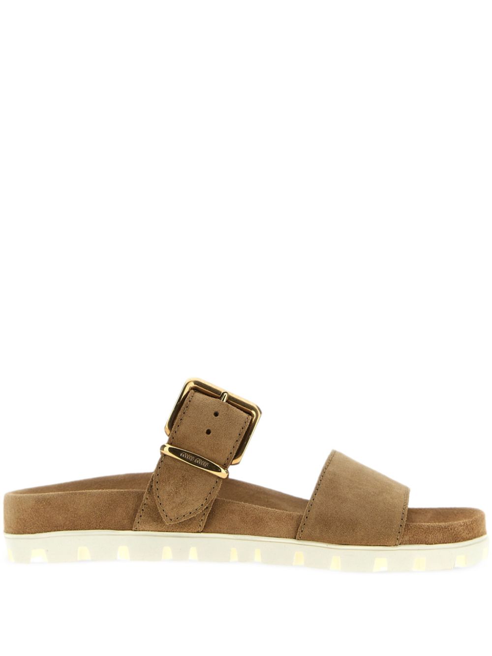 Miu suede sandals Bruin