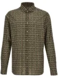 BORRIELLO NAPOLI printed shirt - Green