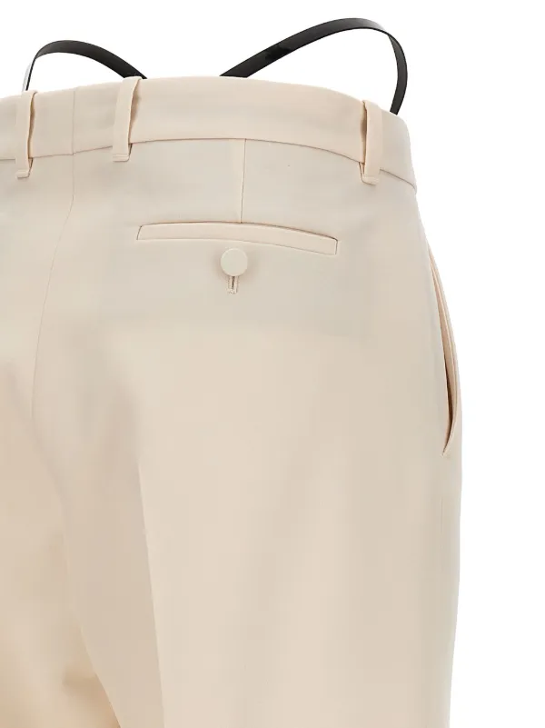 【関税込み】gucci Cady pants Gucci Cady Trousers | White | FARFETCH