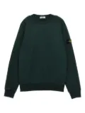 Stone Island Junior Compass badge sweatshirt - Green