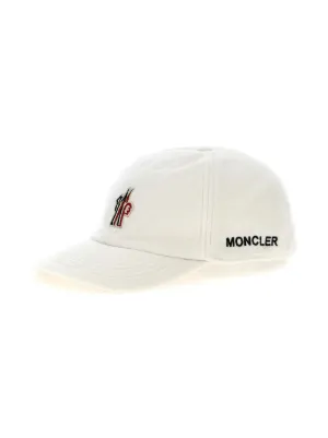 ハット MONCLER GRENOBLE Cotton baseball hat logo patch Black Cap Moncler Grenoble - Vitkac AS