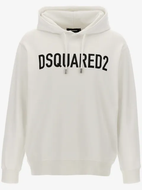 DSQUARED2 logo-print hoodie