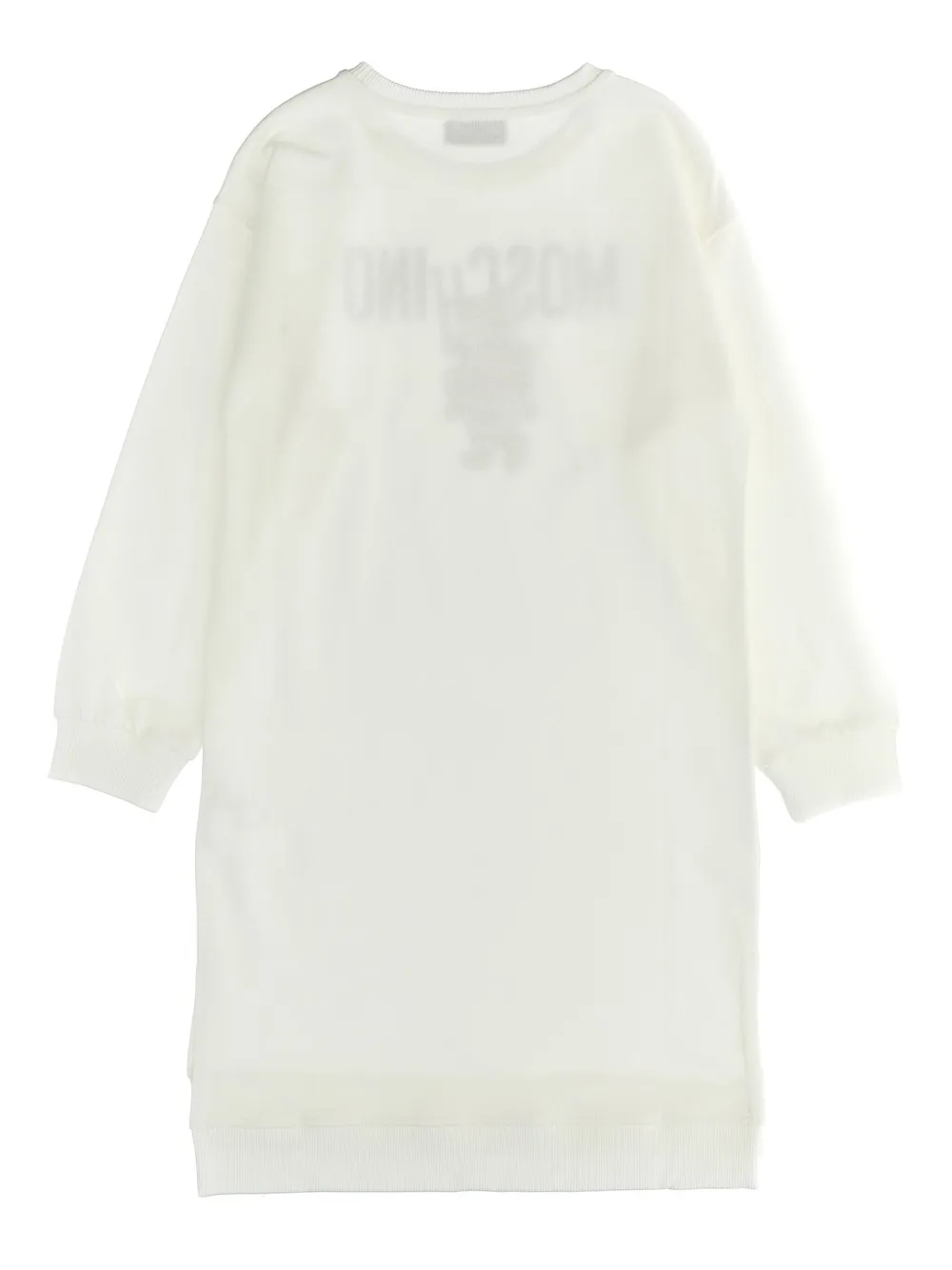 Moschino Kids Teddy Bear midi-jurk - Wit