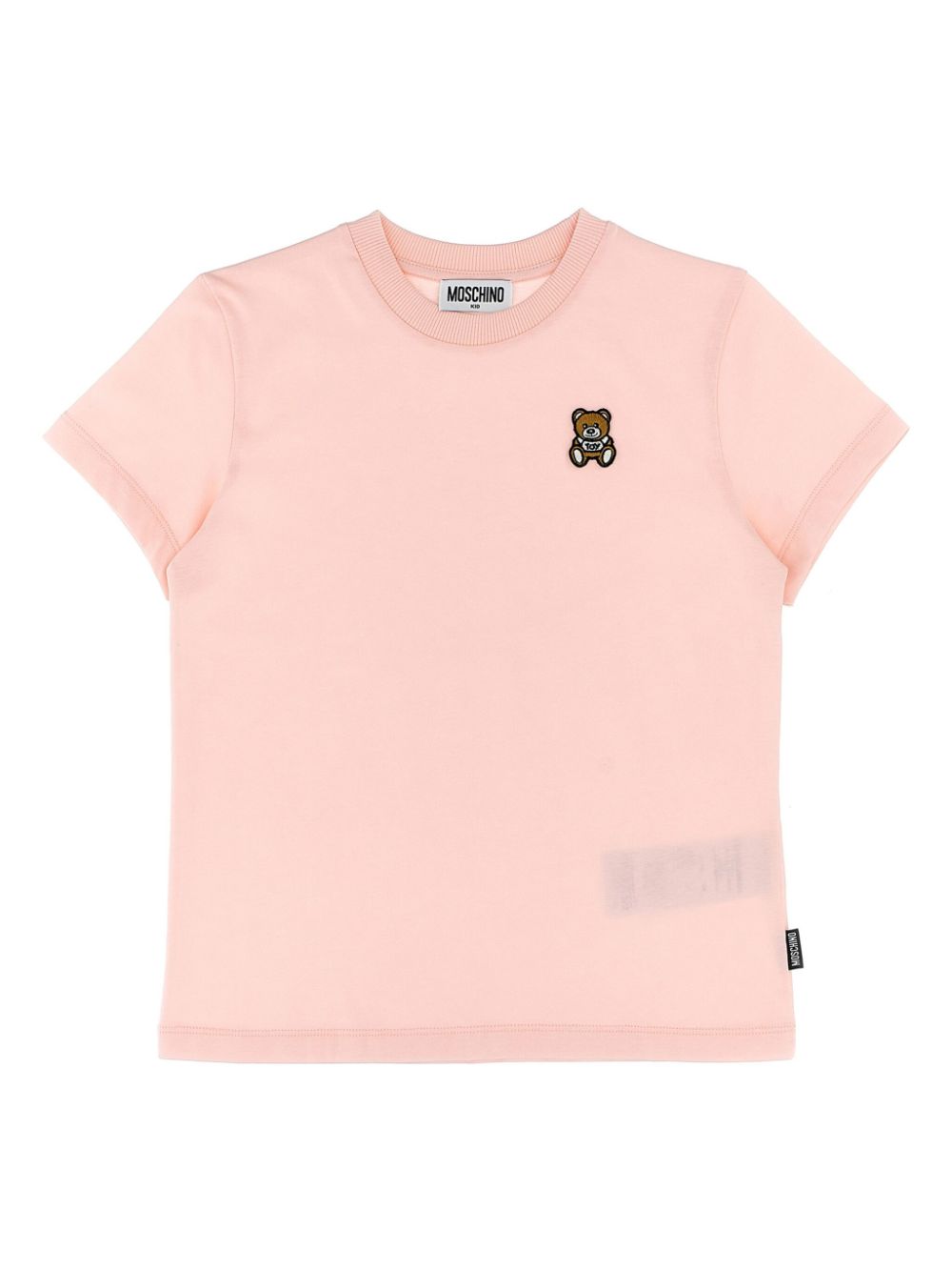 Moschino Kids T-shirt met teddybeerprint Roze