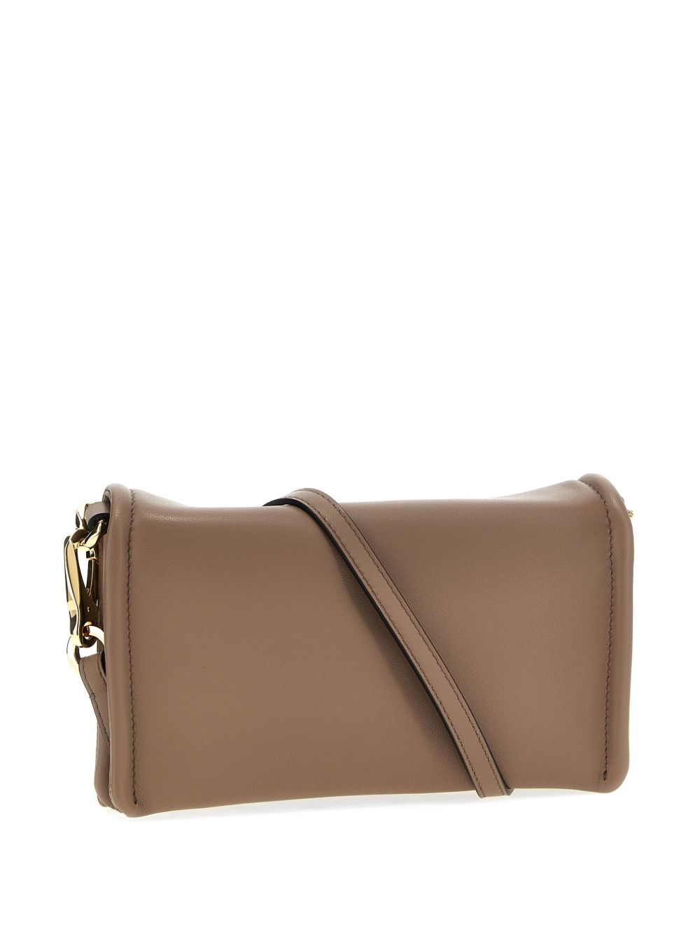 Valentino Garavani Clutch met Vlogo - Bruin