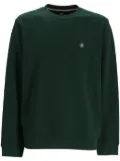 BOSS logo-appliqué sweatshirt - Green