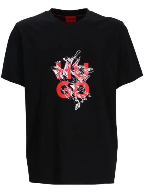 HUGO Camiseta com estampa de logo