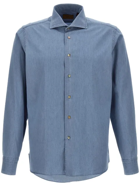 BORRIELLO NAPOLI chambray shirt