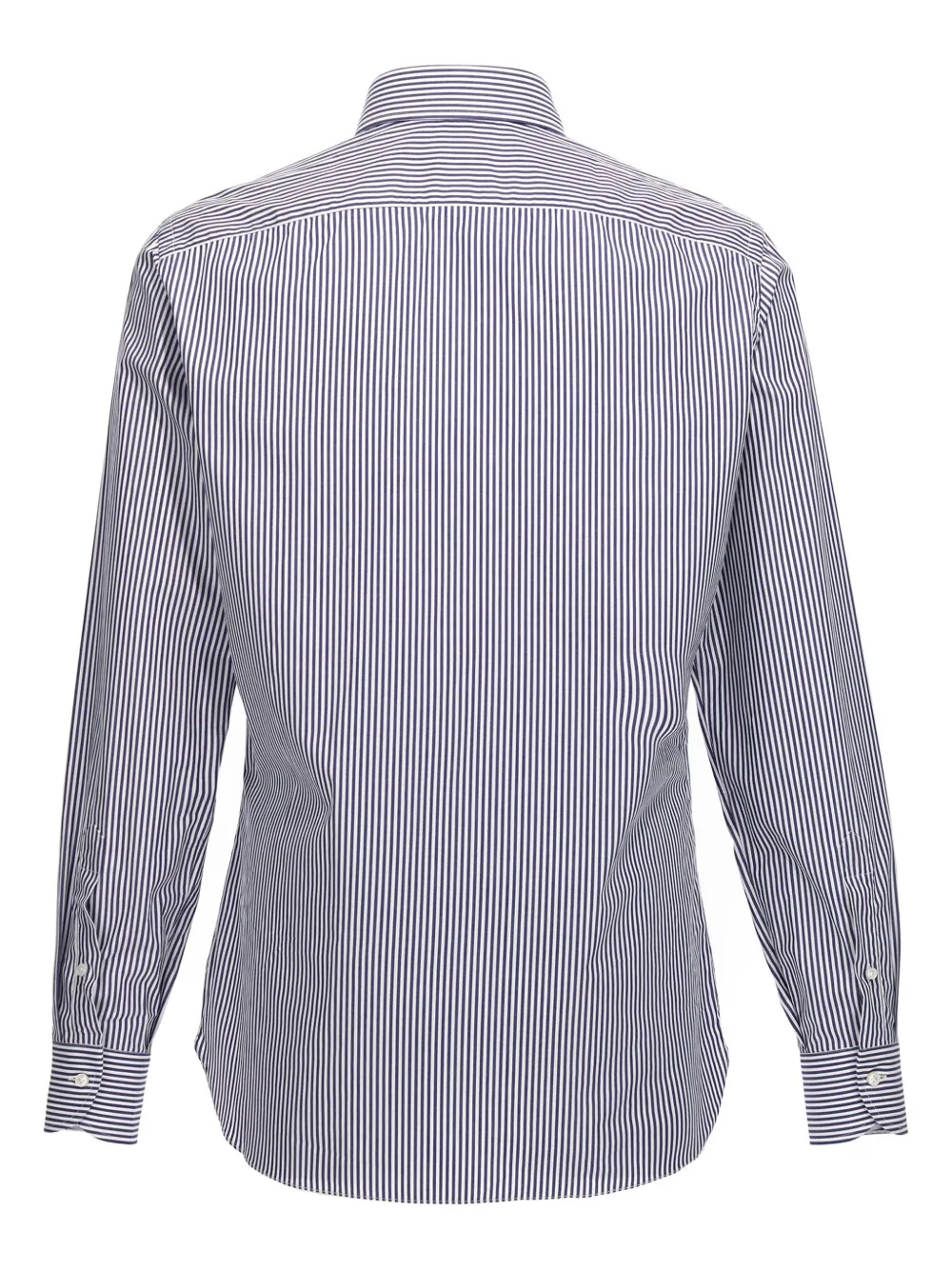 BORRIELLO NAPOLI striped shirt - Blauw