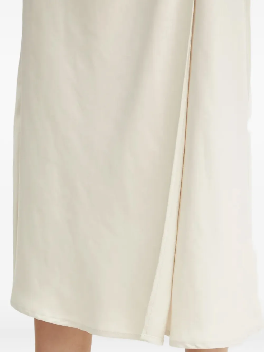 Guess Usa Wrap Midi Skirt In White