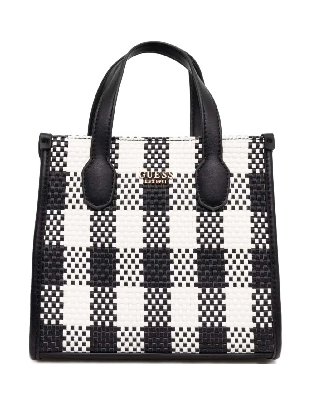 GUESS USA Silvana mini-shopper Zwart