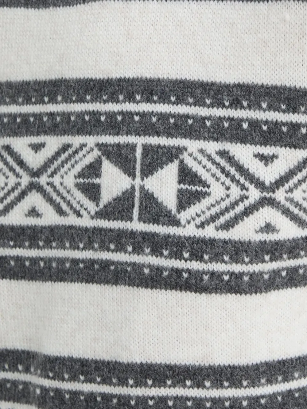 GUESS USA Gestreepte trui met patroon Wit